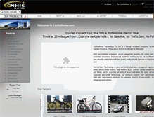 Tablet Screenshot of conhismotor.com